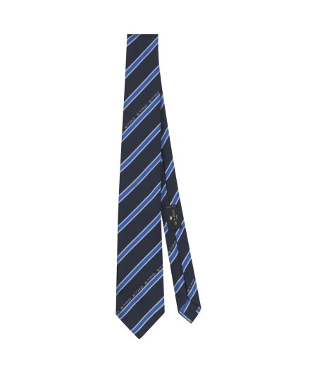 Cravatta in seta a righe